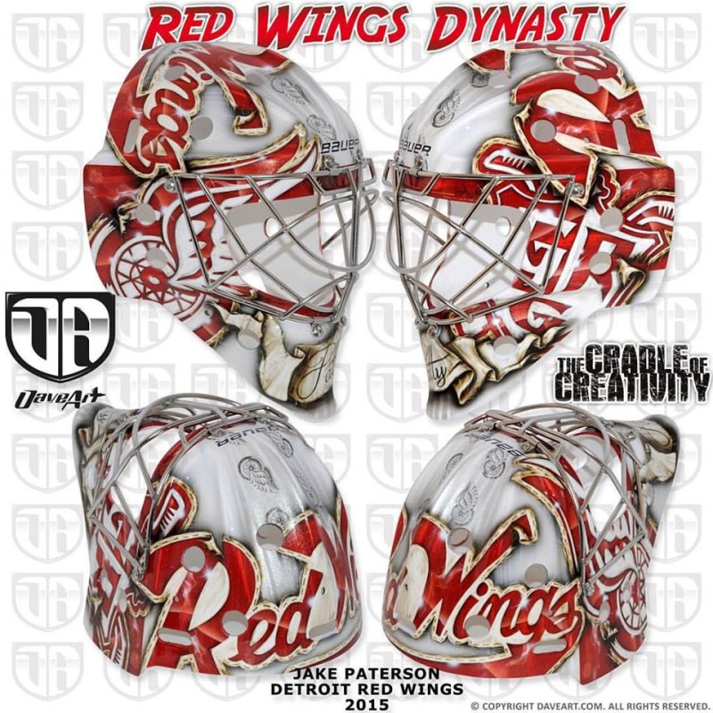 Le nouveau masque de Jake Paterson