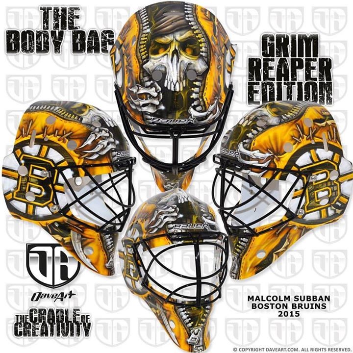 Le nouveau masque de Malcolm Subban
