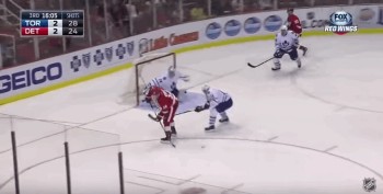 Une magnifique action collective des Red Wings