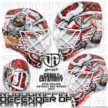 Le nouveau masque de Petr Mrazek