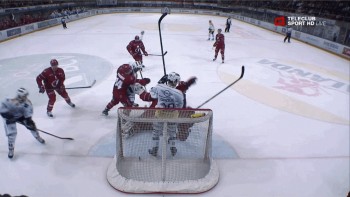 A revoir : le puck magique du match Lausanne HC vs Ambri-Piotta