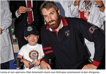 Beau geste du Genève-Servette en faveur du don d’organes