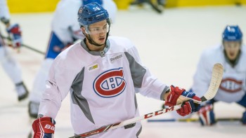 Interview de Tim Bozon avant la reprise du championnat de AHL