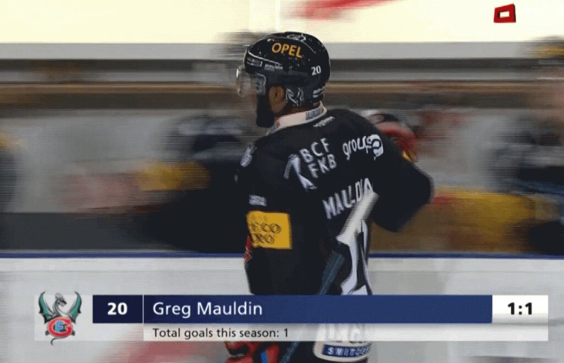 A revoir : le but de Greg Mauldin à 4 contre 5