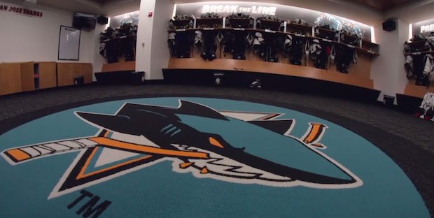 Petit tour virtuel dans le nouveau vestiaire des Sharks