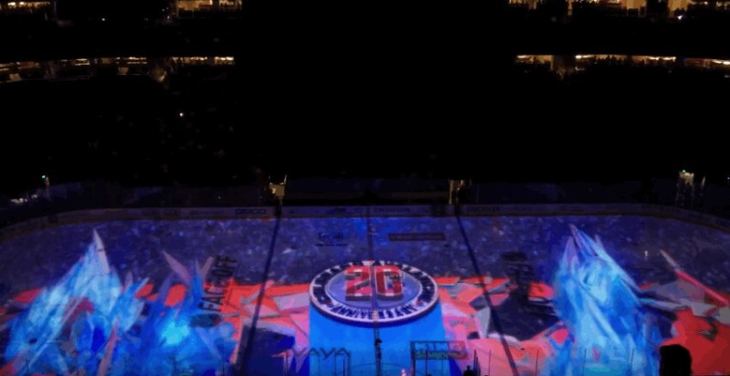 A voir : l'intro de l'Avalanche pour leur 20ème saison