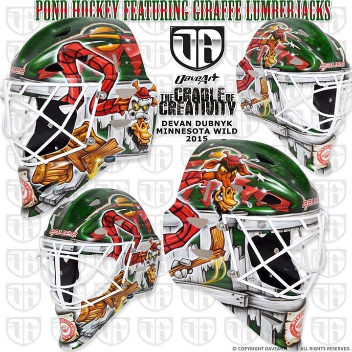 Le nouveau masque de Devan Dubnyk