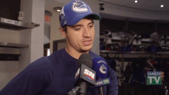 Interview d'avant-match de Luca Sbisa