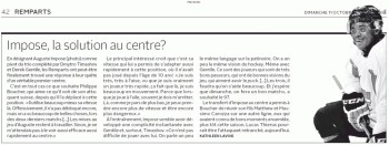Auguste Impose promu 1er centre des Remparts de Québec