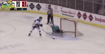 Joli penalty dans le championnat britannique