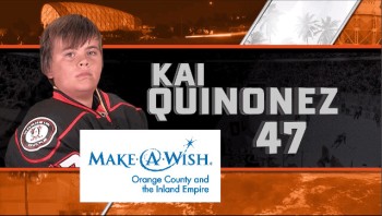 Un jeune fan malade se souviendra de sa soirée à Anaheim