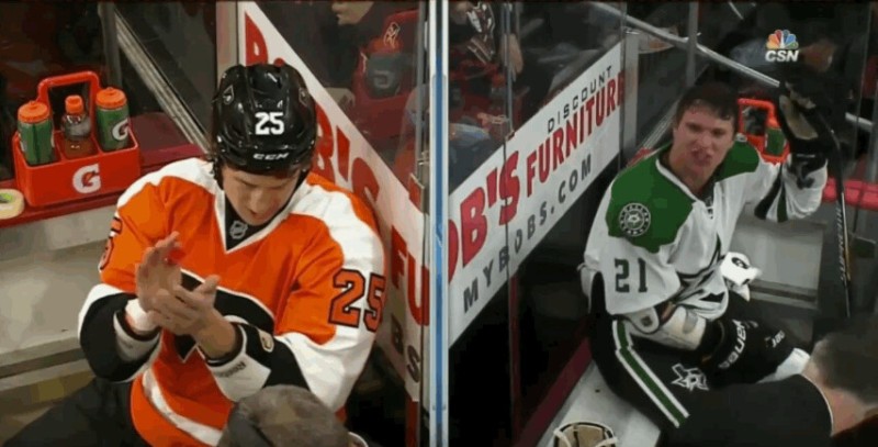 Ryan White et Antoine Roussel ne partiront pas en vacances ensemble