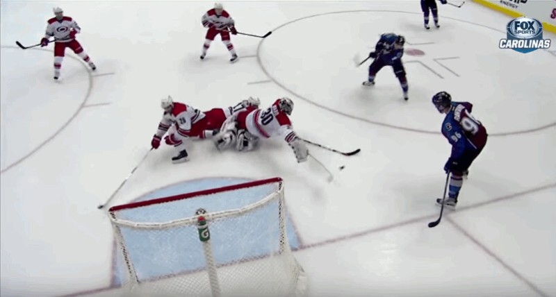 A voir : l'arrêt exceptionnel de Cam Ward