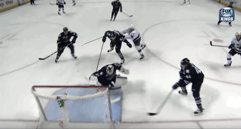 A voir : le but chanceux de Jeff Carter