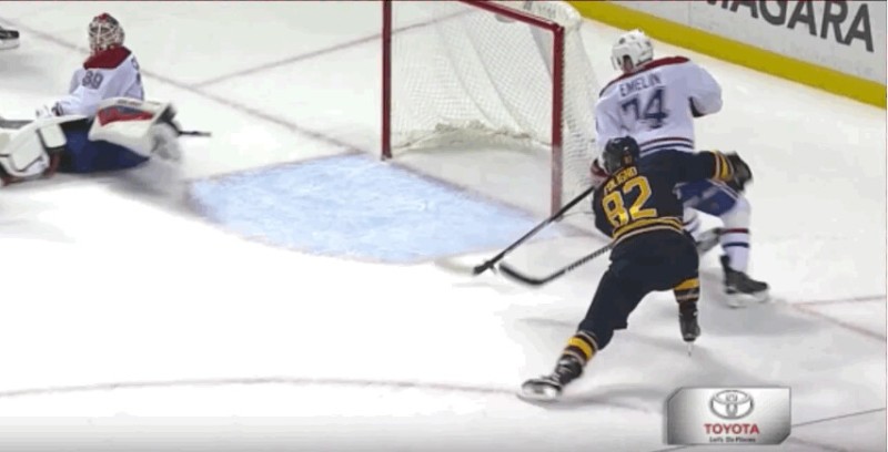 Superbe sauvetage d'Alexei Emelin