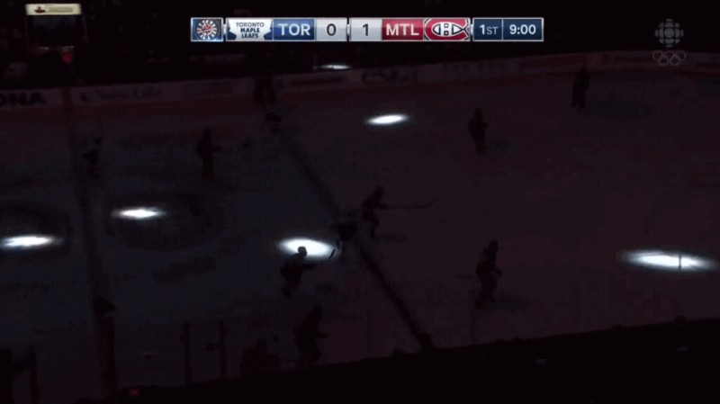 Soirée disco au Centre Bell