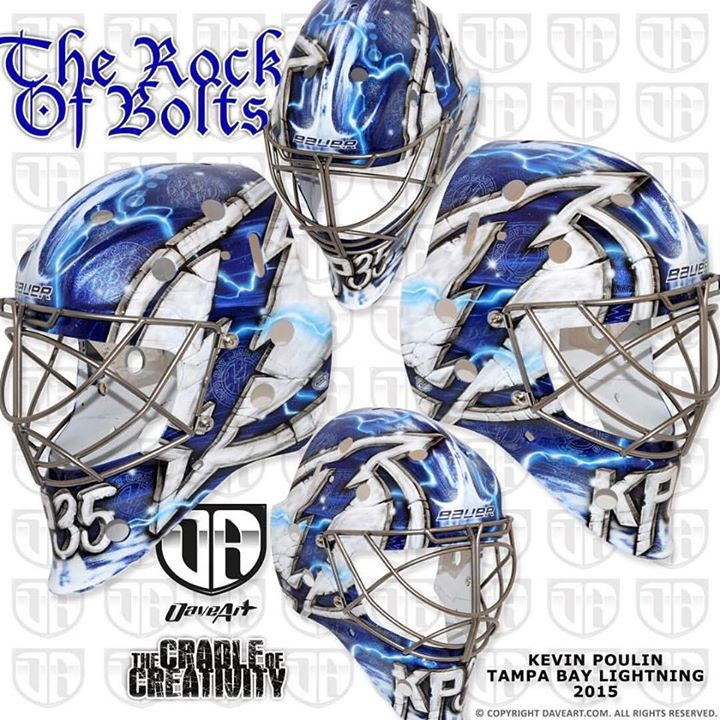 Le nouveau masque de Kevin Poulin