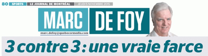 3 contre 3 : une vraie farce