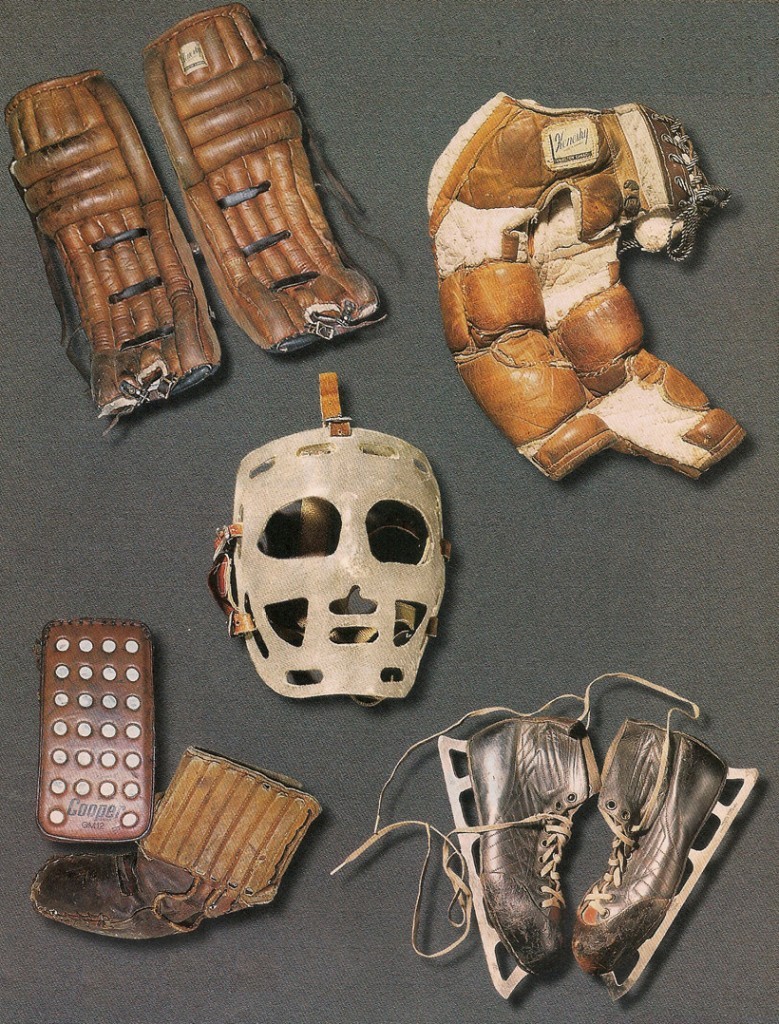 Retro : équipement de gardien d'un autre temps