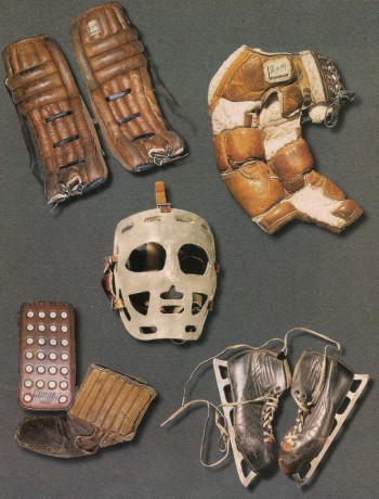 Retro : équipement de gardien d'un autre temps