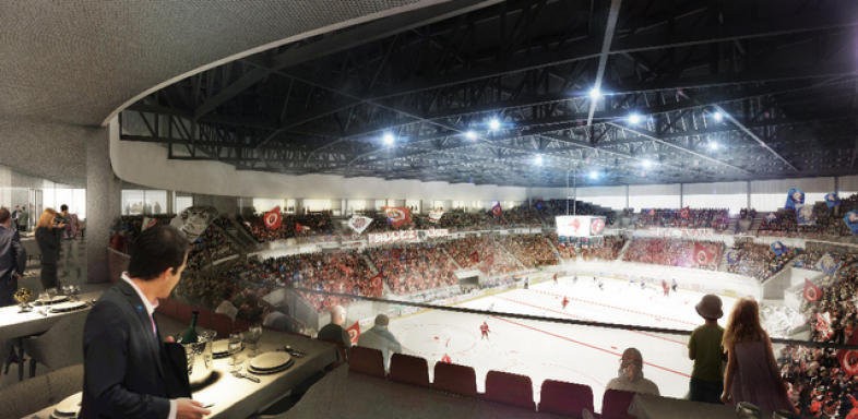 Le Lausanne HC devrait jouer 2 saisons dans une patinoire provisoire