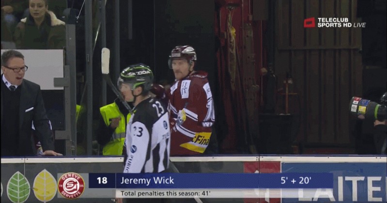 Un match de suspension contre Jeremy Wick