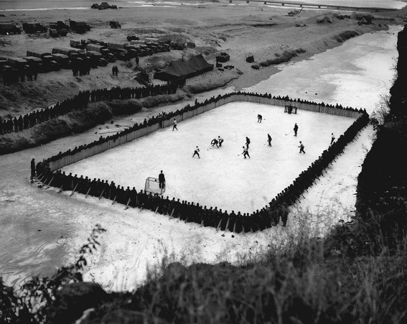 Impressionnante image de soldats canadiens mobilisés en Corée en 1952