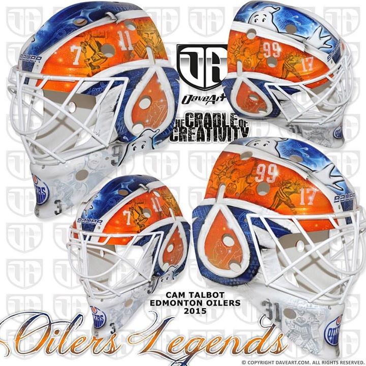 Le nouveau masque de Cam Talbot