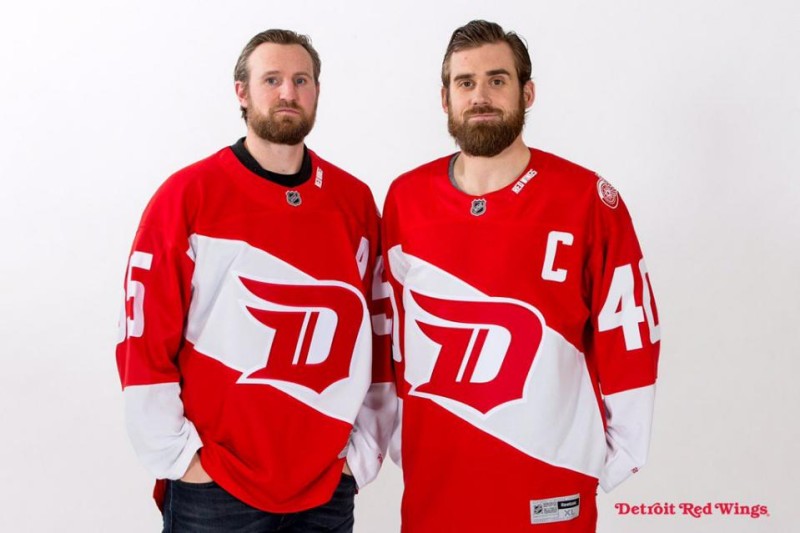 Le maillot des Red Wings pour les Stadium Series