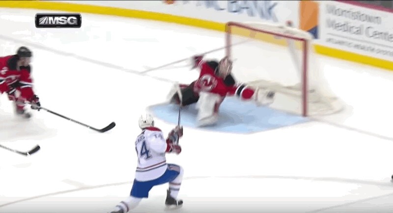 A voir : l'arrêt de Cory Schneider sur Tomas Plekanec