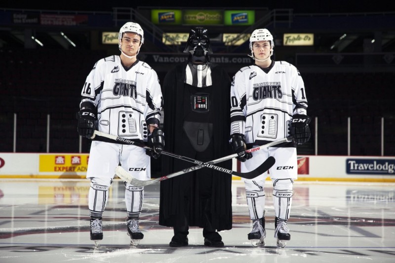 La sortie du nouveau Star Wars touchera également le hockey