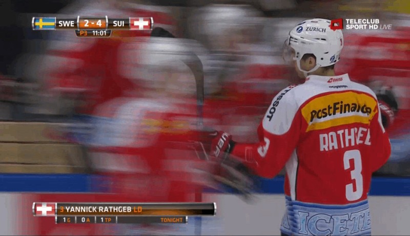 Une jolie balafre pour Yannick Rathgeb