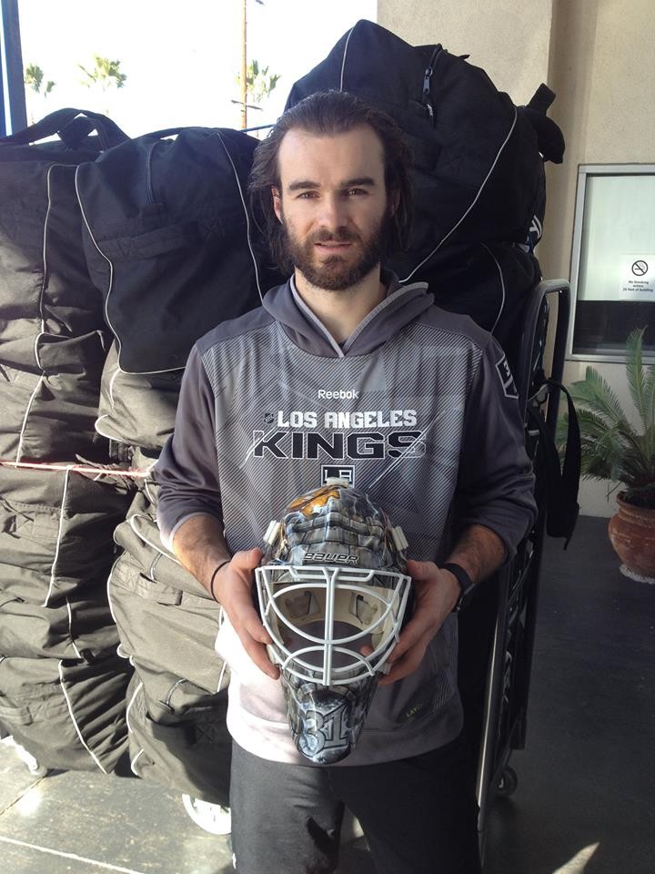 Le nouveau masque de Peter Budaj