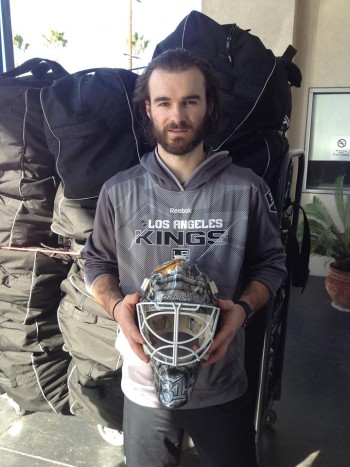 Le nouveau masque de Peter Budaj