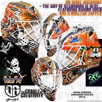 Le nouveau masque de John Gibson