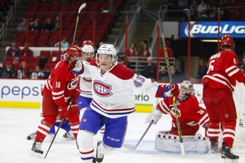 Daniel Carr marque à son premier shift en NHL