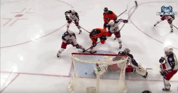 Tout un arrêt de Sergei Bobrovsky