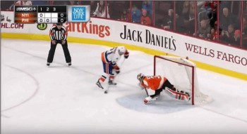 Un bien joli penalty de Kyle Okposo