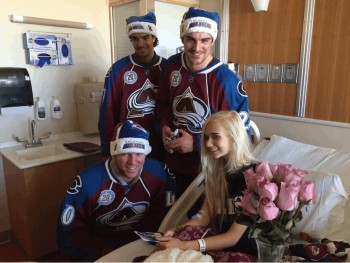 Nos joueurs suisses de NHL jouent les Pères-Noël