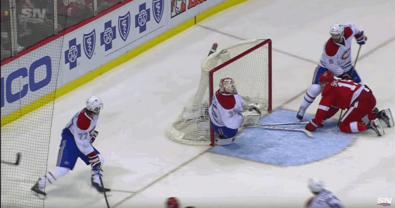 Un arrêt peu orthodoxe pour Dustin Tokarski