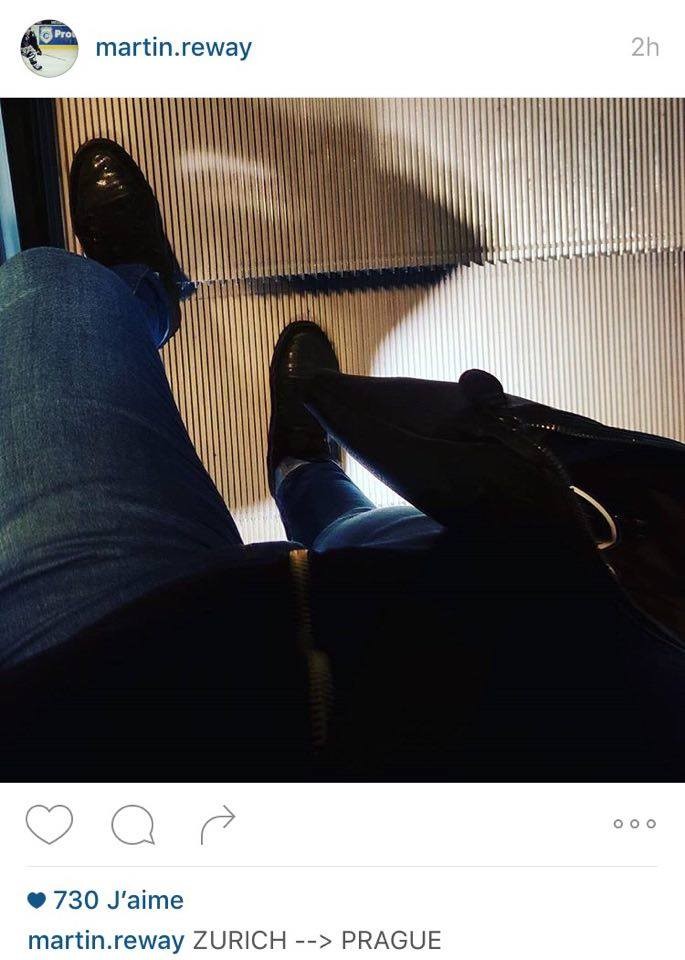 Martin Réway avec l'équipe nationale slovaque lors de l'Arosa Challenge