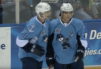 A revoir : le joli tir du poignet de Kevin Fiala