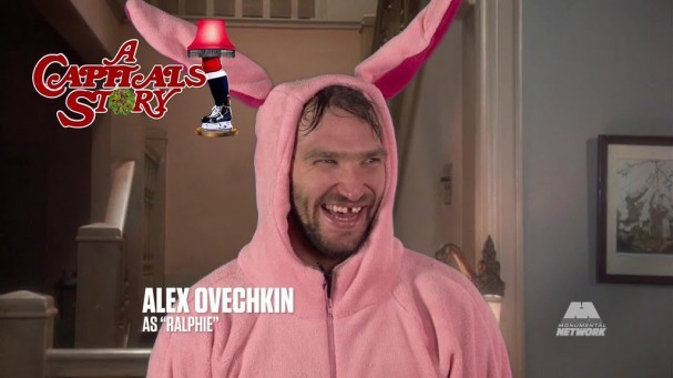 Les voeux des Capitals version "A Christmas Story"