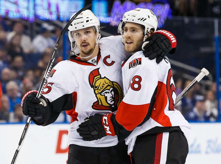 Plus de 36 minutes de jeu pour Erik Karlsson