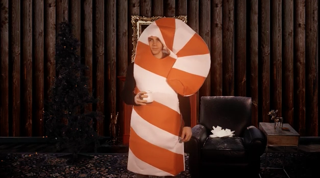 Feu de cheminée et joueurs des Blackhawks dans votre salon