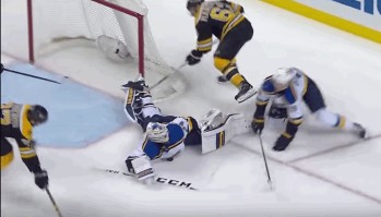 Un bien bel arrêt de Jake Allen