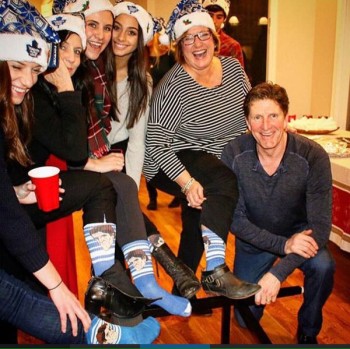 Un Noël à l'unisson pour la famille de Mike Babcock