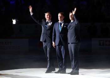 A revoir : retrait du maillot de Jere Lehtinen, Saku Koivu et Ville Peltonen