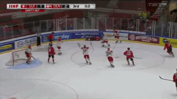 Mondiaux U20 : la Suisse s'incline face au Danemark