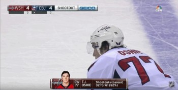 Les séances de penalties toujours trop faciles pour T.J Oshie